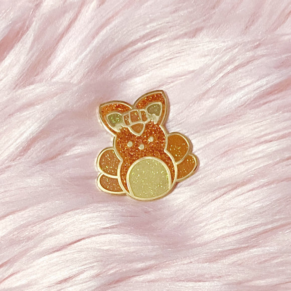 Spicy Kitsune Marshmallow pin