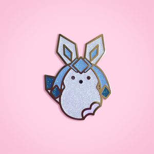 Icy Mountain Marshmallow pin