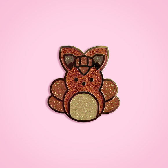 Spicy Kitsune Marshmallow pin