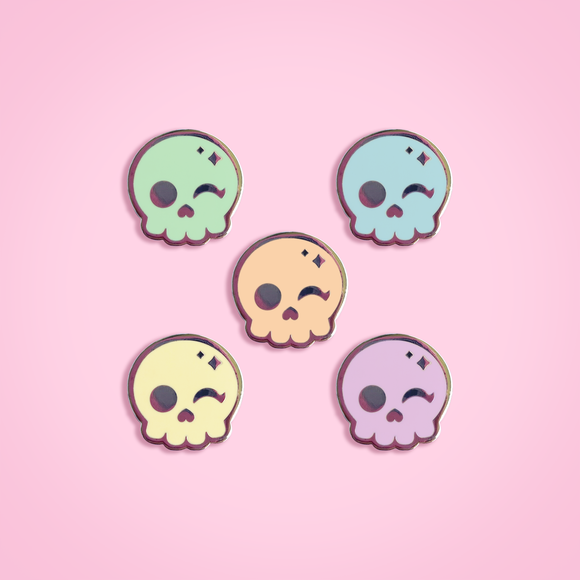 My Little Skull pins