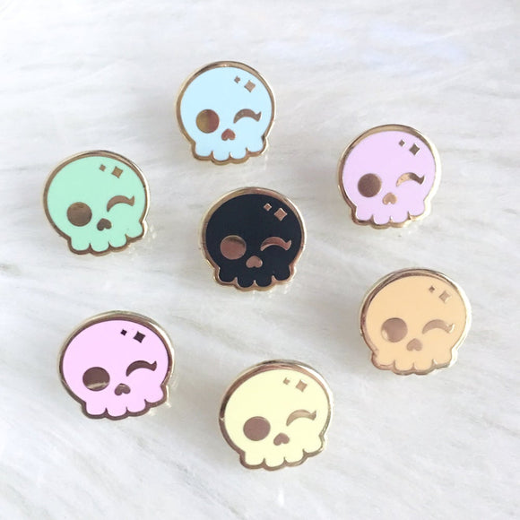 My Little Skull pins