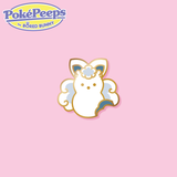 Icy Kitsune Marshmallow pin