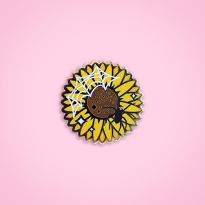 Sunny Spidey pin